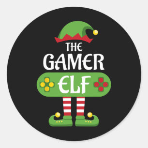 Adesivo Família de Grupo de Correspondência de Natal do Ga