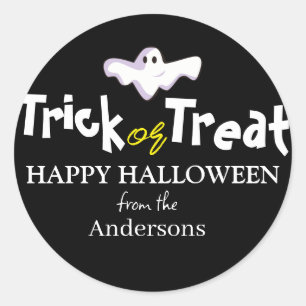 Adesivo Família de Halloween de abóbora mimada