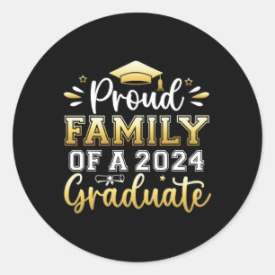 Adesivo Família De Homens De Graduação Do Mais velho 2024