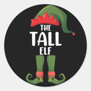 Adesivo Família de Natal combinando com Elfo Alto 