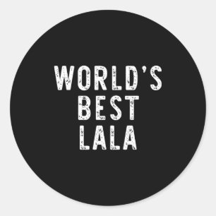 Adesivo Família engraçada lala do mundo