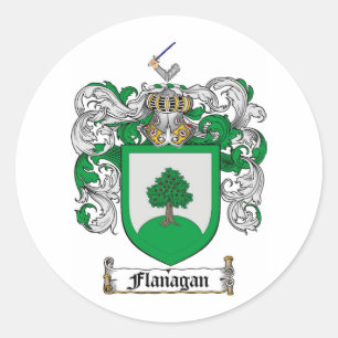 ADESIVO FAMÍLIA FLANAGAN CREST - CASACO FLANAGAN DE ARMAS