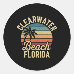Adesivo Família Flórida Clear Water Beach Souvenirs