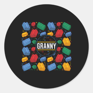 Adesivo Família Granny Building Blocks