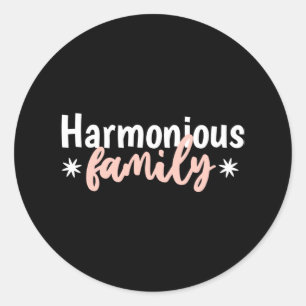 Adesivo Família Harmoniosa