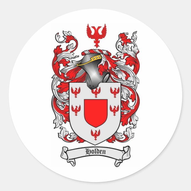 ADESIVO FAMÍLIA HOLDEN CREST - CASACO DE ARMAS (Frente)