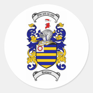 ADESIVO FAMÍLIA HOLMES CREST - HOLMES CASACO DE ARMAS