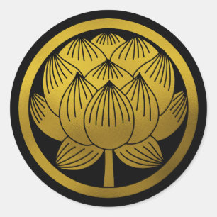 Adesivo Família Japonesa Crest-Lotus