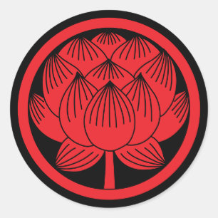 Adesivo Família Japonesa Crest-Lotus