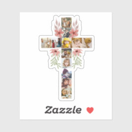 Adesivo Família Jesus Cruz Christian Church