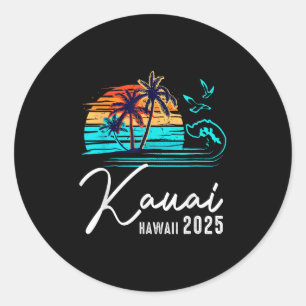 Adesivo Família Kauai Hawaii 2025 Summer Vacation Matching