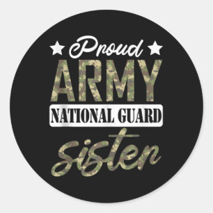 Adesivo Família Militar Irmã Guarda Nacional do Exército O