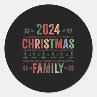 Adesivo Família Natal 2024 Correspondente Grupo Familiar X