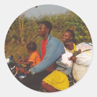 Adesivo Família nigeriana