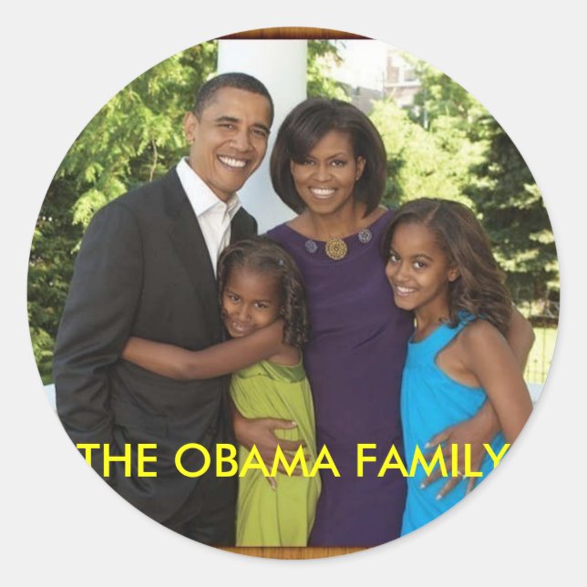 ADESIVO FAMÍLIA OBAMA (Frente)
