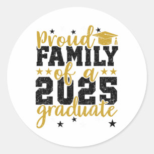 Adesivo Família Orgulhosa De Um Formando Cl De 2025 Para G