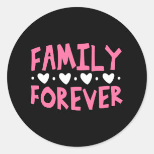 Adesivo Família para sempre