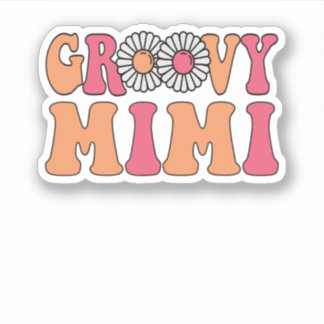 Adesivo Família Retro Groovy Mimi Matching