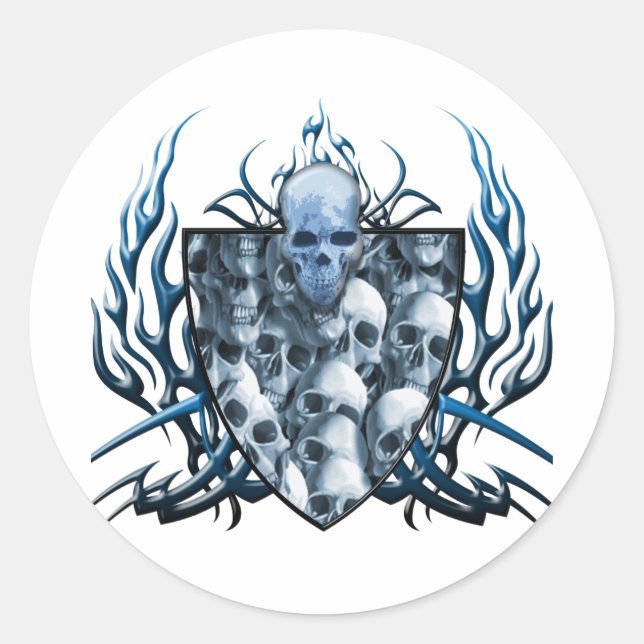 Adesivo Família Skull (Frente)