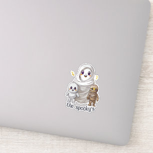 Adesivo Família Spooky