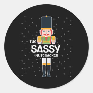 Adesivo Família Sy Nutcracker Correspondendo Engraçado Pre