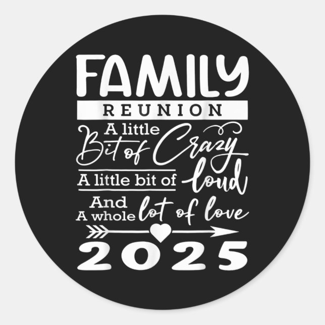 Adesivo Familiares Sindicato 2025 Amantes Funny Family (Frente)