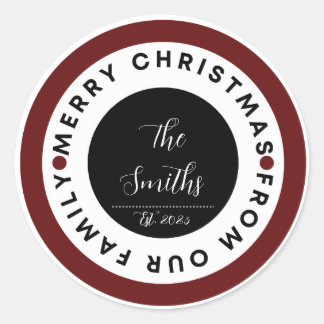 Adesivo Family Christmas