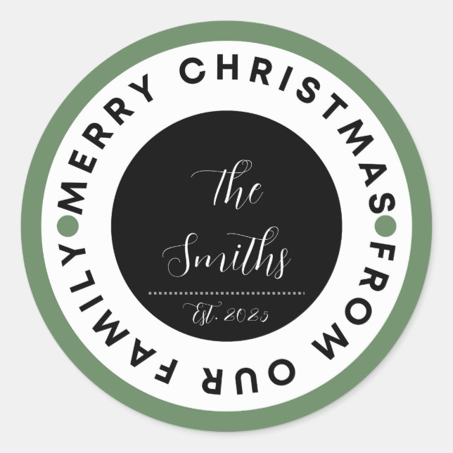 Adesivo Family Christmas (Frente)