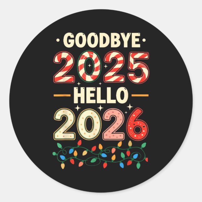 Adesivo Family Christmas Shirts Matching 2025, Funny Nye H (Frente)