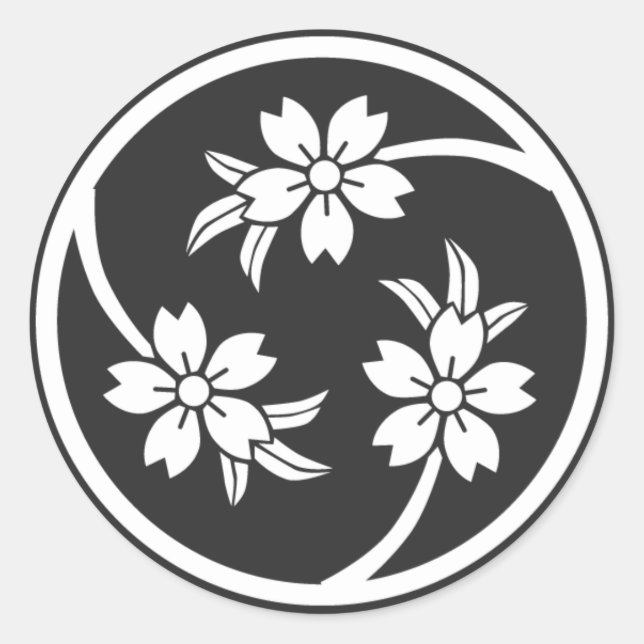 Adesivo [Family Crests] Cherry tree (Frente)