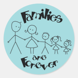 Adesivo Famlies é Forever