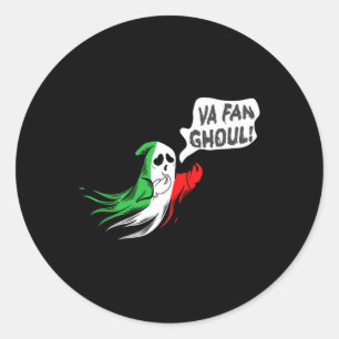 Adesivo Fan Ghoul Para Homens Dia de as Bruxas engraçado I