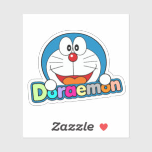 Adesivo Fanart Fofa do Doraemon