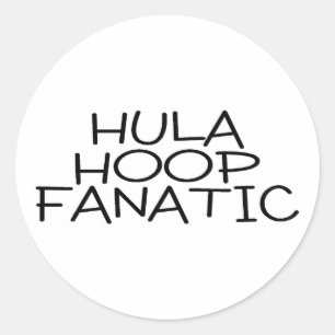 Adesivo Fanático da aro de Hula