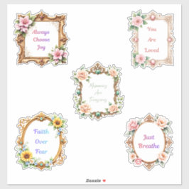 Adesivo Fancy Frames Affirmations Sticker Sheet