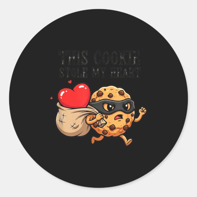 Adesivo Fanny Cookie Day National Chocolate Chip Designer  (Frente)