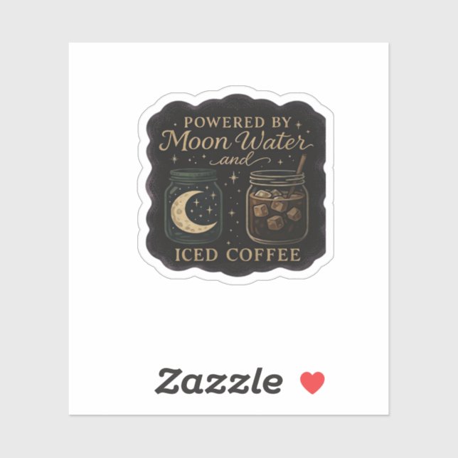 Adesivo Fantasia de Whimsigoth - Florestas Místicas, Luas  (Folha)