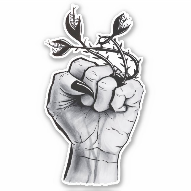 Adesivo Fantasia Escura do Anel Mágico Preto da Arte Negra (Frente)