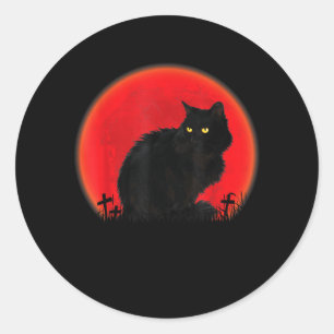 Adesivo Fantasias de Gato Bruxa para o Halloween Gato Pret