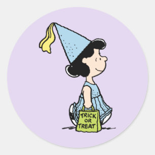 Adesivo Fantasias de Halloween da Princesa Lucy Peanuts