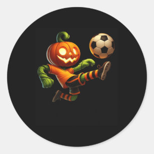 Adesivo Fantasias de Halloween de Futebol com Rosto de Abó