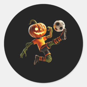Adesivo Fantasias de Halloween de Futebol com Rosto de Abó