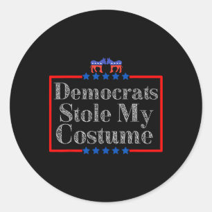 Adesivo Fantasias de Halloween Trump 2025