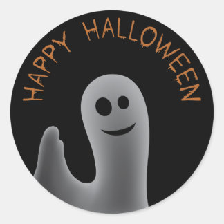 Adesivo Fantasma Amigável (Feliz Halloween)