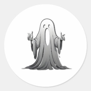 Adesivo Fantasma Assustador de Salem