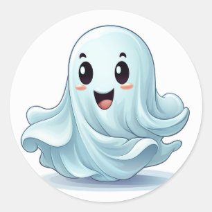 Adesivo Fantasma bonitinho do Halloween