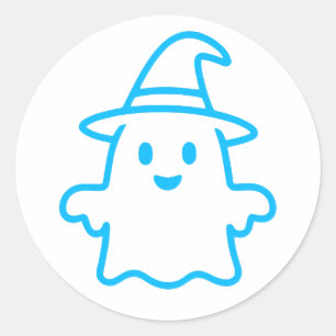 Adesivo Fantasma bonito - Design do Halloween