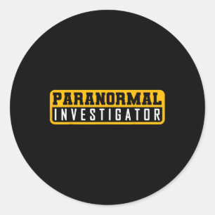 Adesivo Fantasma Caça Paranormal Investigador
