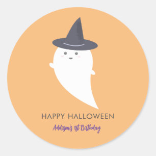 Adesivo Fantasma das Bruxas Cortês das Halloween