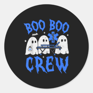Adesivo Fantasma de Halloween Ems Emt Paramédico Divertido